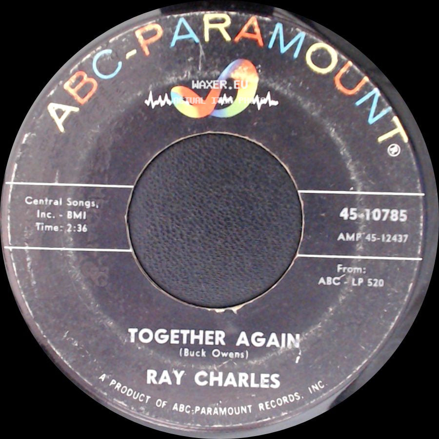 Ray Charles - Together Again / You're Just About To Lose Your Clown side A