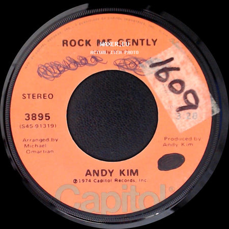 Andy Kim - Rock Me Gently / Rock Me Gently Part Ii side A