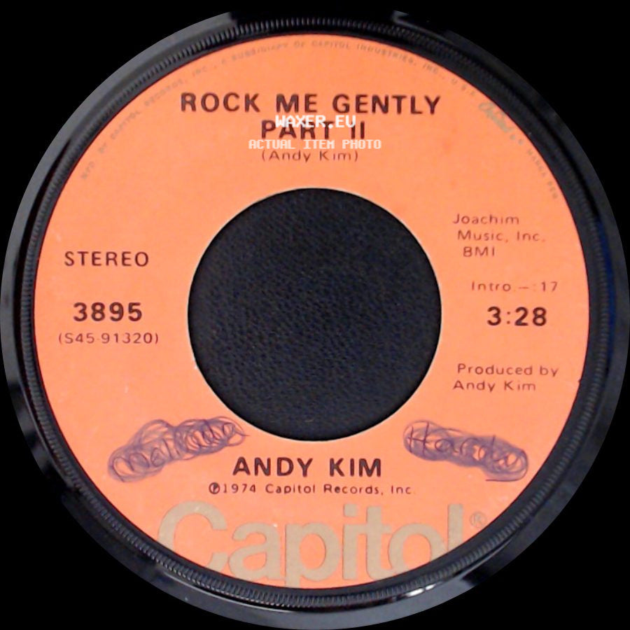 Andy Kim - Rock Me Gently / Rock Me Gently Part Ii side B