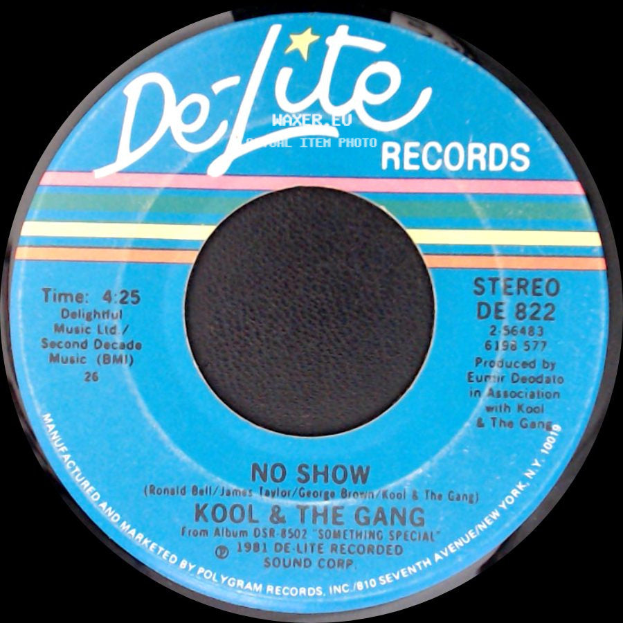 Kool & The Gang - No Show / Big Fun side A