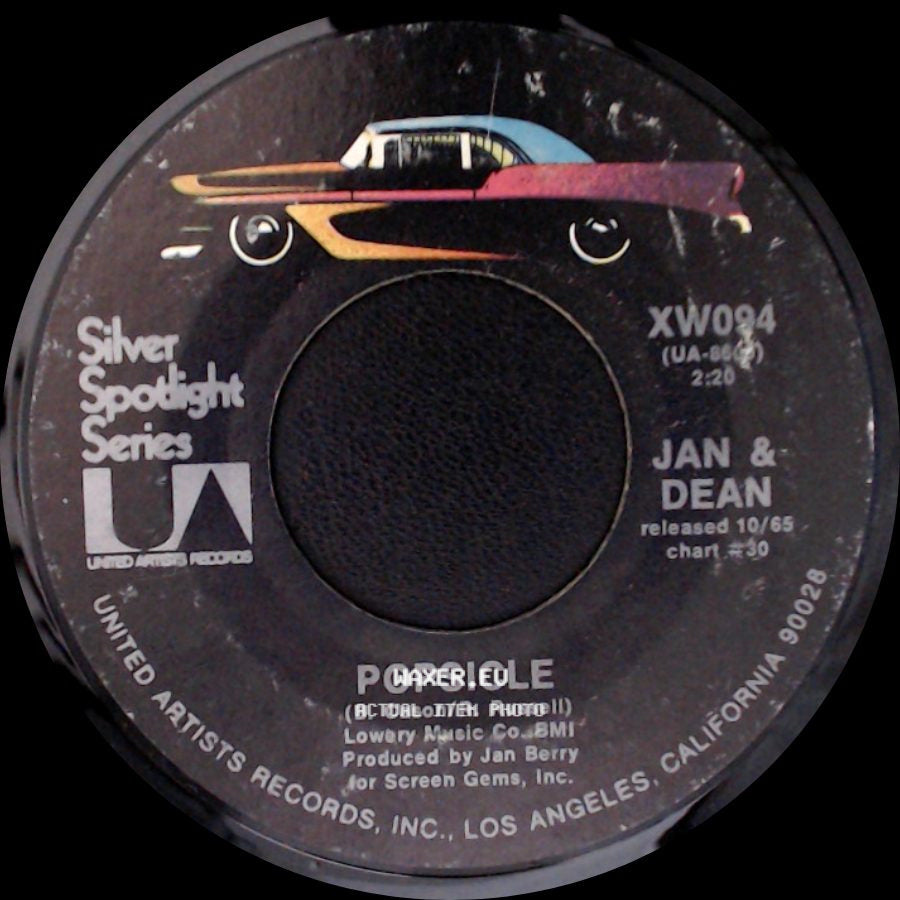 Jan & Dean - Popsicle / The Little Old Lady From Pasadena side A