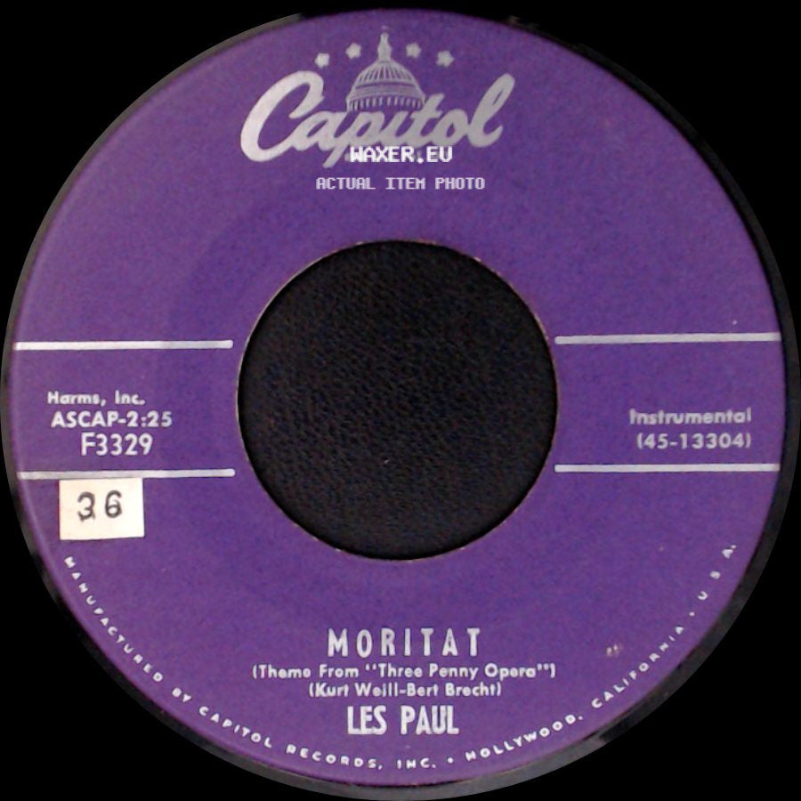 Les Paul / Les Paul And Mary Ford - Moritat (Theme From "Three Penny Opera") / Nuevo Laredo side A