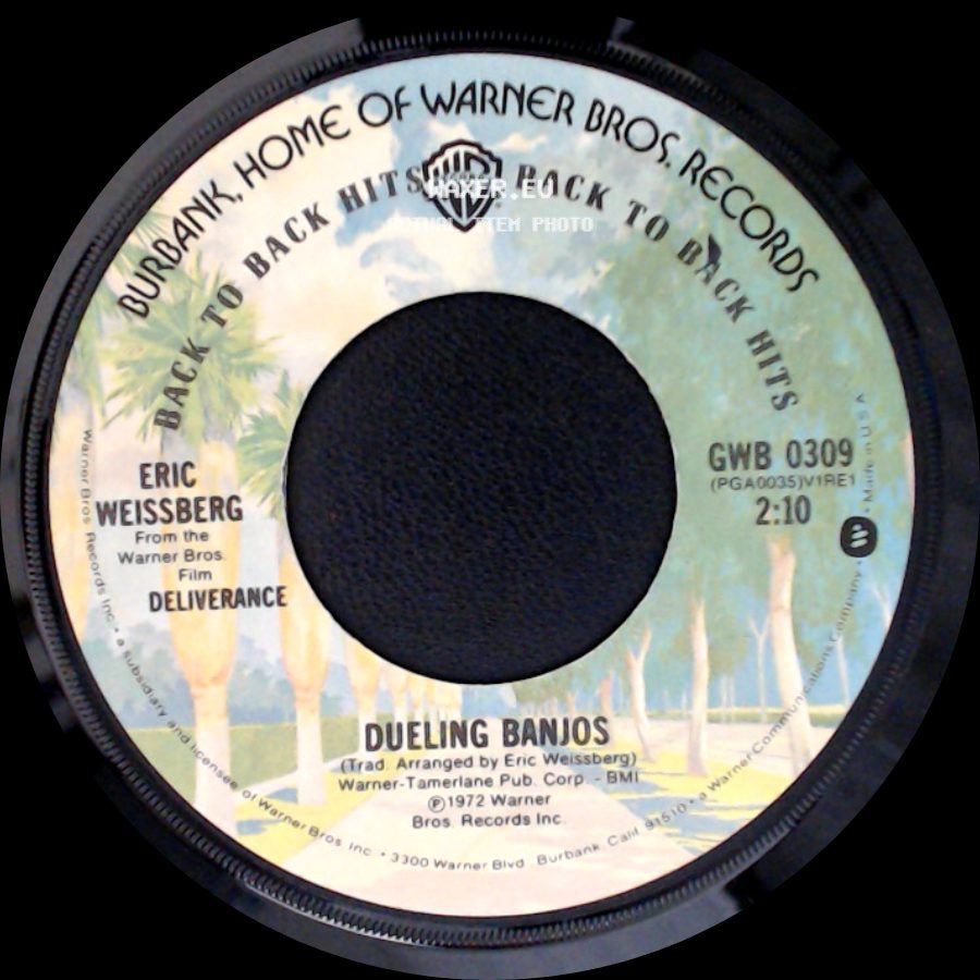 Eric Weissberg / Eric Weissberg & Deliverance - Dueling Banjos / Reuben's Train side A