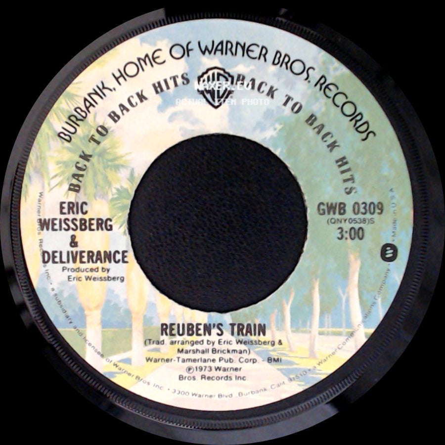 Eric Weissberg / Eric Weissberg & Deliverance - Dueling Banjos / Reuben's Train side B