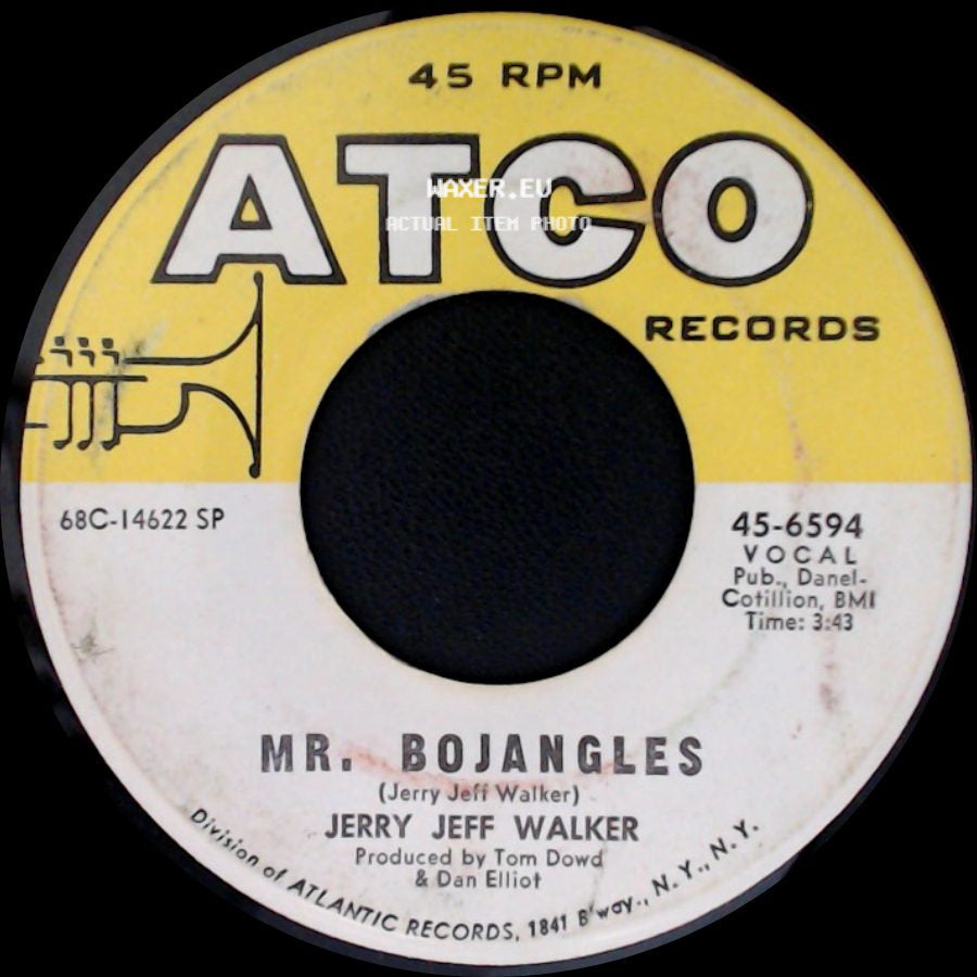 Jerry Jeff Walker - Mr. Bojangles / Round And Round side A