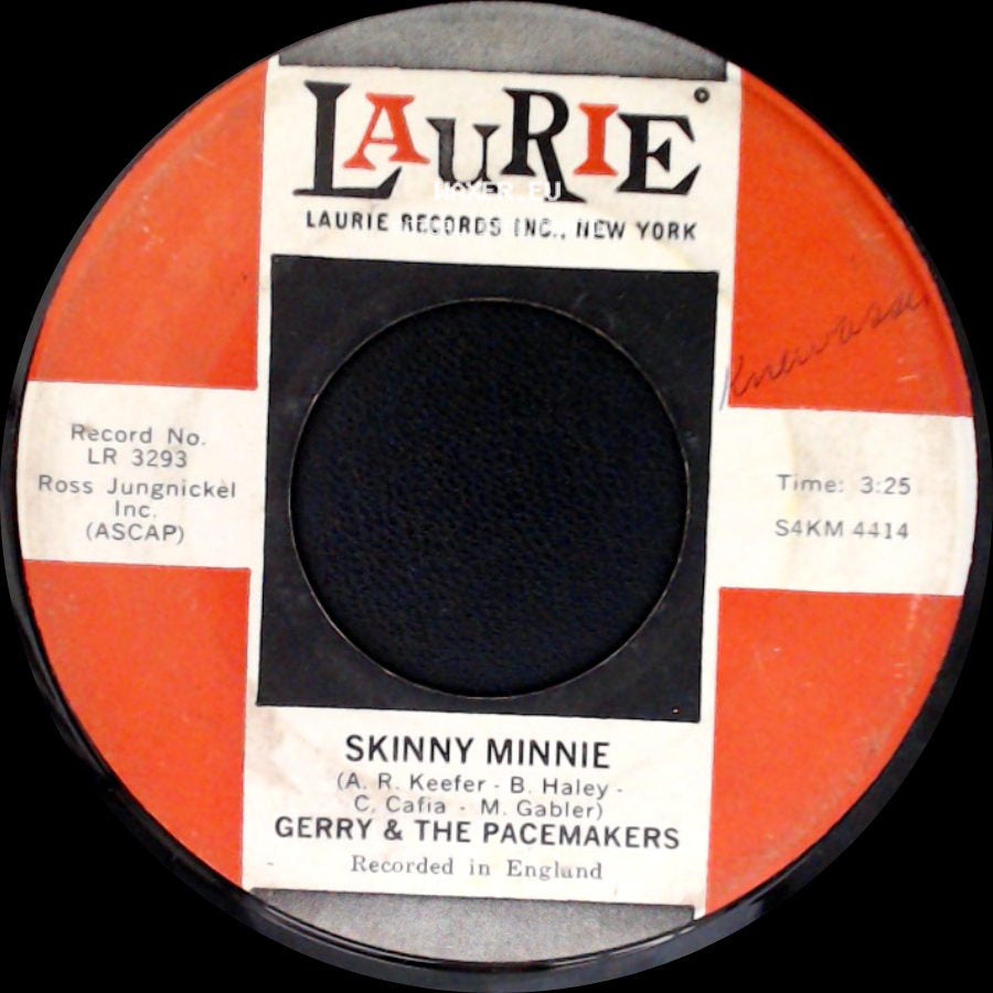Gerry & The Pacemakers - Skinny Minnie / It's Gonna Be Alright side A