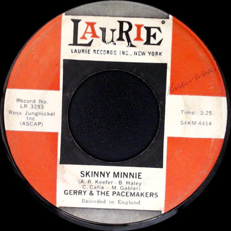Gerry & The Pacemakers - Skinny Minnie / It's Gonna Be Alright side A