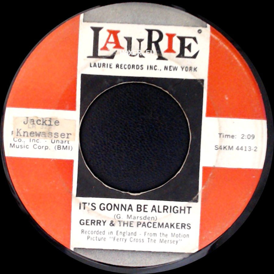 Gerry & The Pacemakers - Skinny Minnie / It's Gonna Be Alright side B