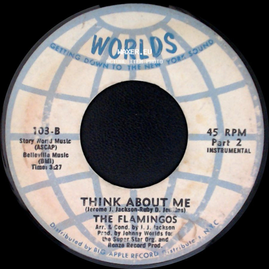 The Flamingos - Think About Me / Think About Me side B