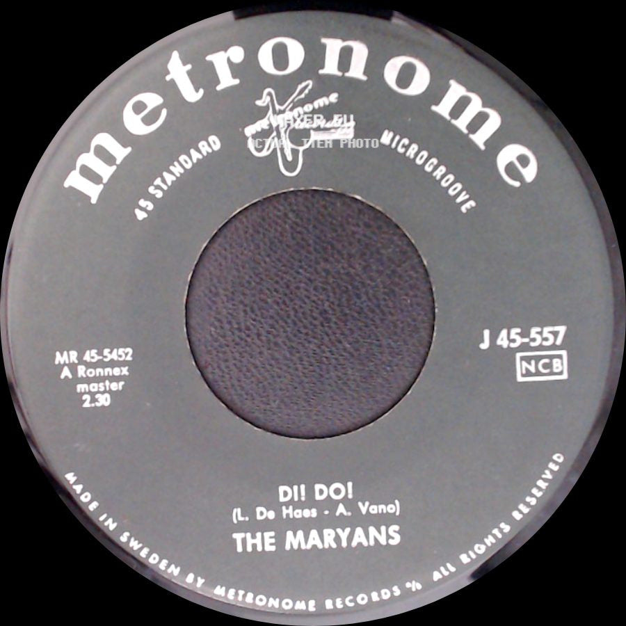 The Maryans - Uh! Oh! / Di! Do! side B