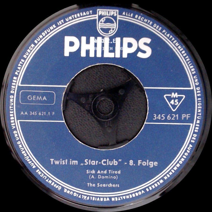 The Searchers - Twist Im "Star-Club" - 8. Folge / Sick And Tired side B