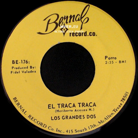 Los Grandes Dos - El Campecino / El Traca Traca side B