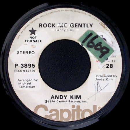 Andy Kim - Rock Me Gently / Rock Me Gently side B