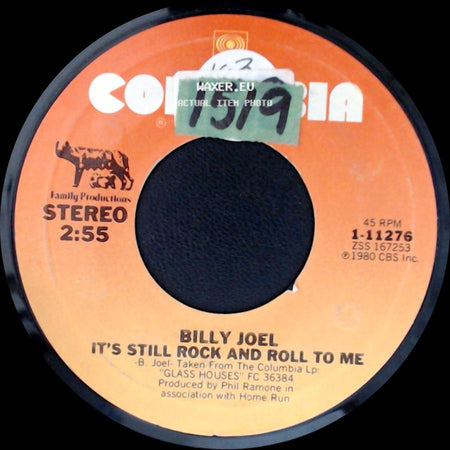 Billy Joel - Through The Long Night / It's Still Rock And Roll To Me side B