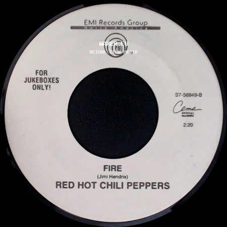 Red Hot Chili Peppers - Fire / Behind The Sun side A