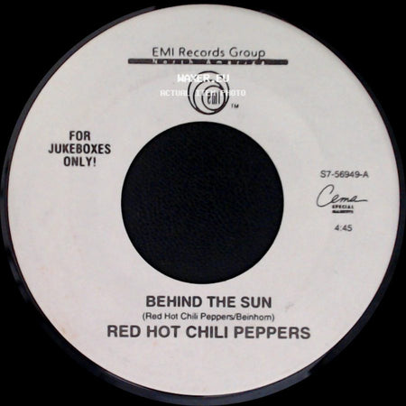 Red Hot Chili Peppers - Fire / Behind The Sun side B