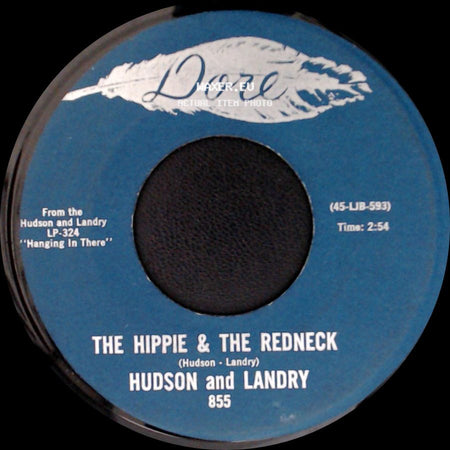 Hudson And Landry - The Hippie & The Redneck / Ajax Liquor Store side A