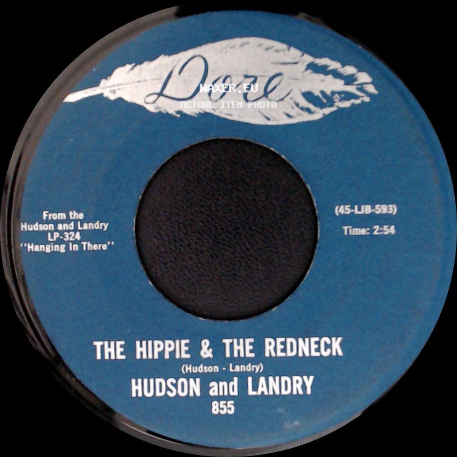 Hudson And Landry - The Hippie & The Redneck / Ajax Liquor Store side A