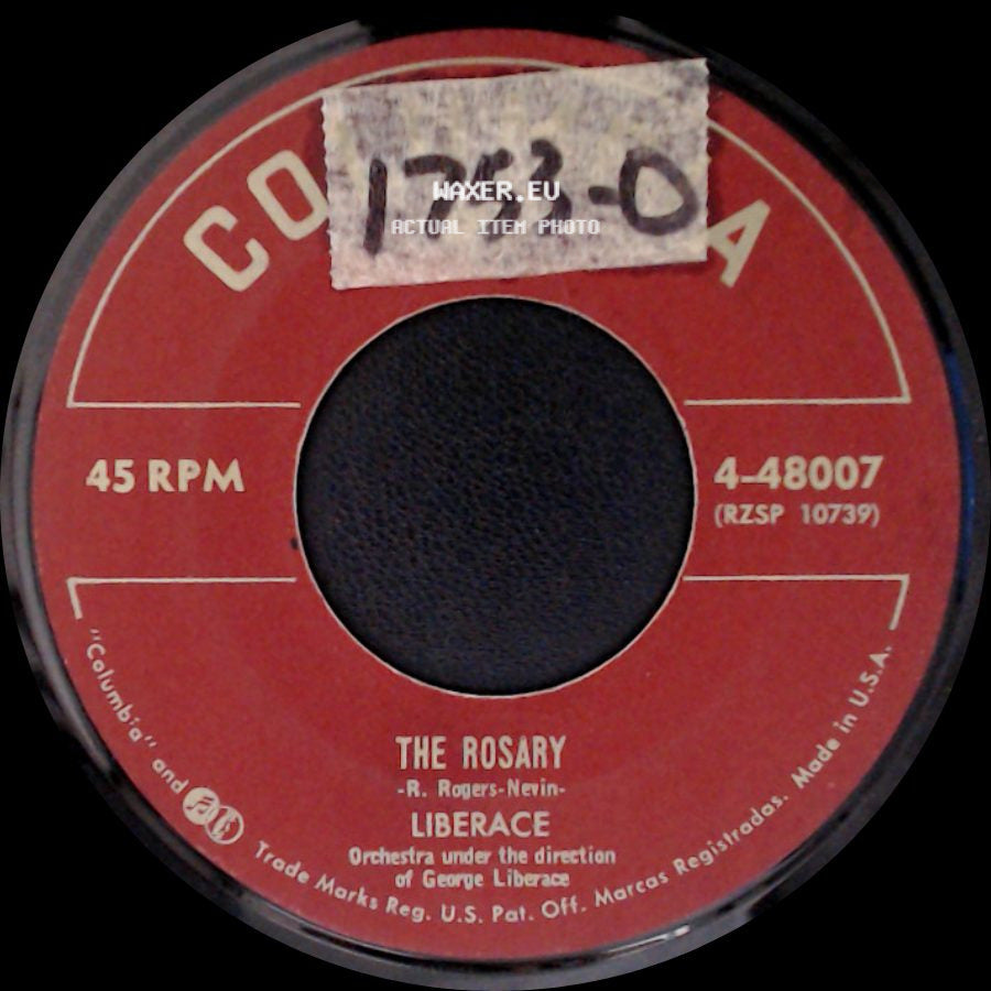 Liberace - Easter Parade / The Rosary side B