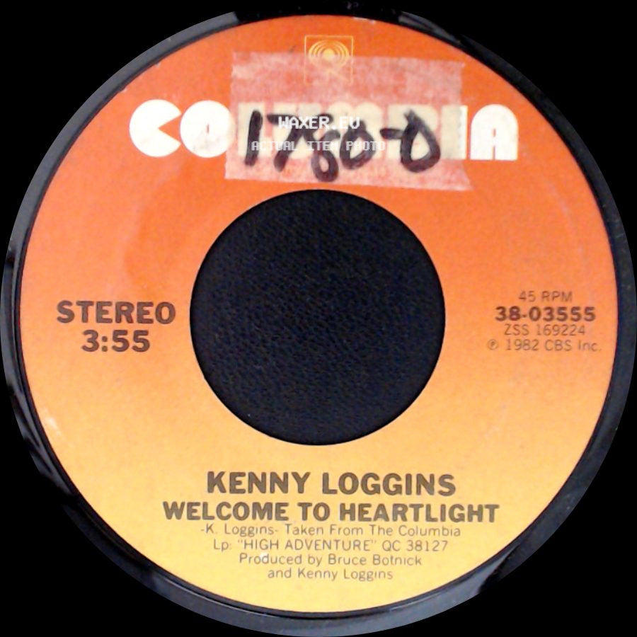Kenny Loggins - Welcome To Heartlight / Only A Miracle side A