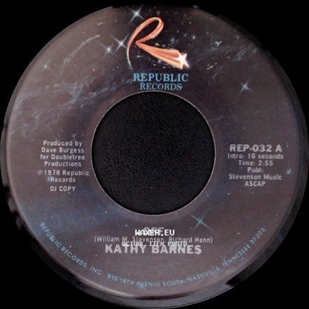 Kathy Barnes - Off / Off side B