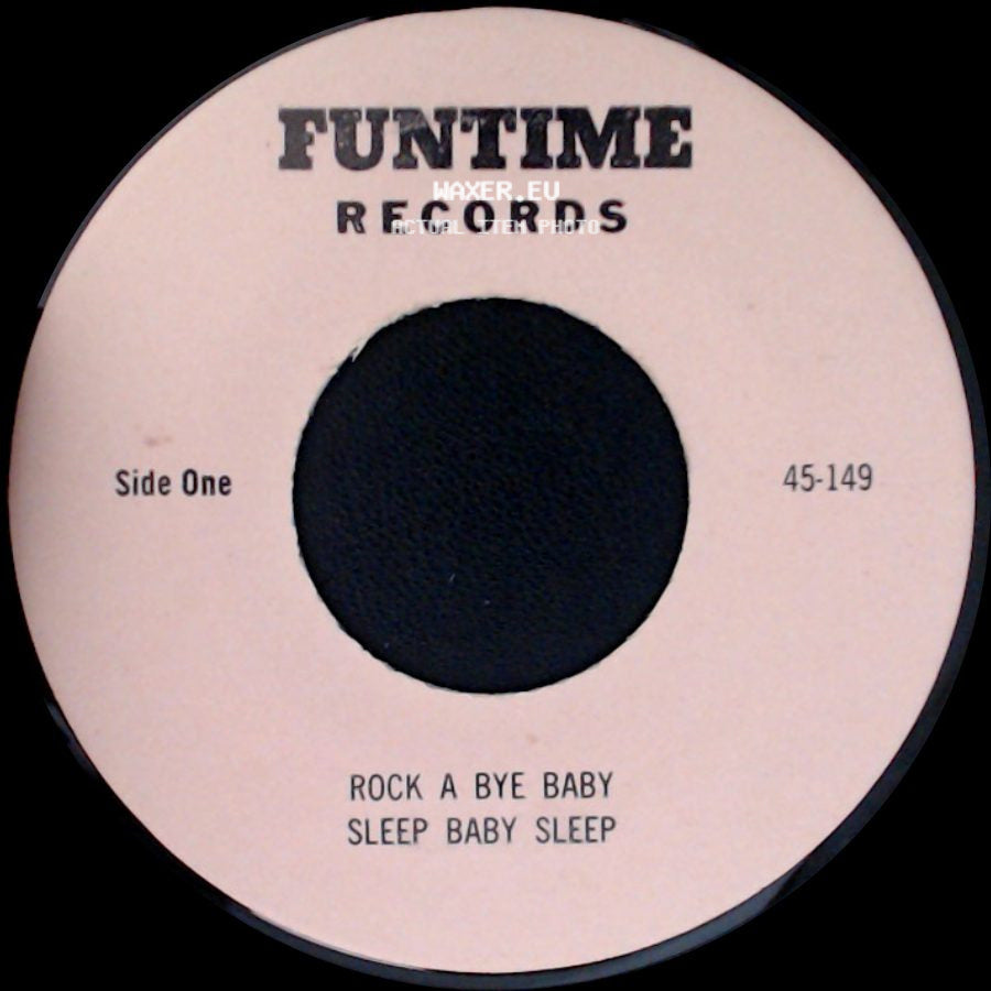 Unknown Artist - Rock A Bye Baby Sleep Baby Sleep / Brahm's Lullaby side A