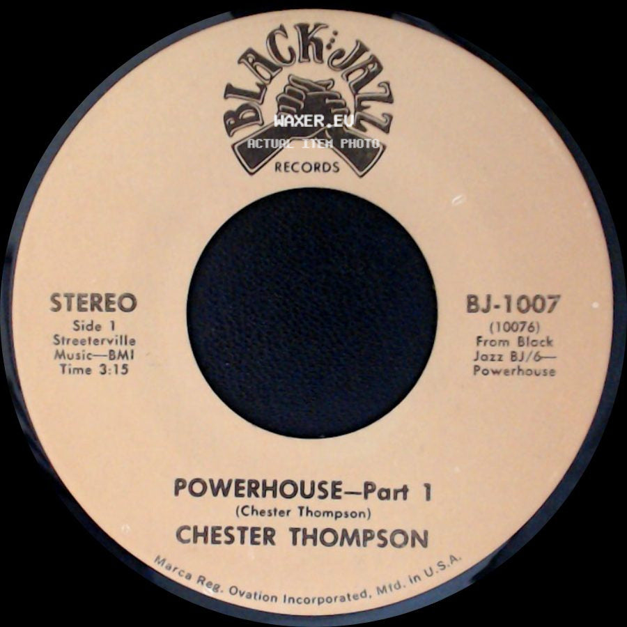 Chester Thompson - Powerhouse - Part 1 / Powerhouse - Part 2 side A