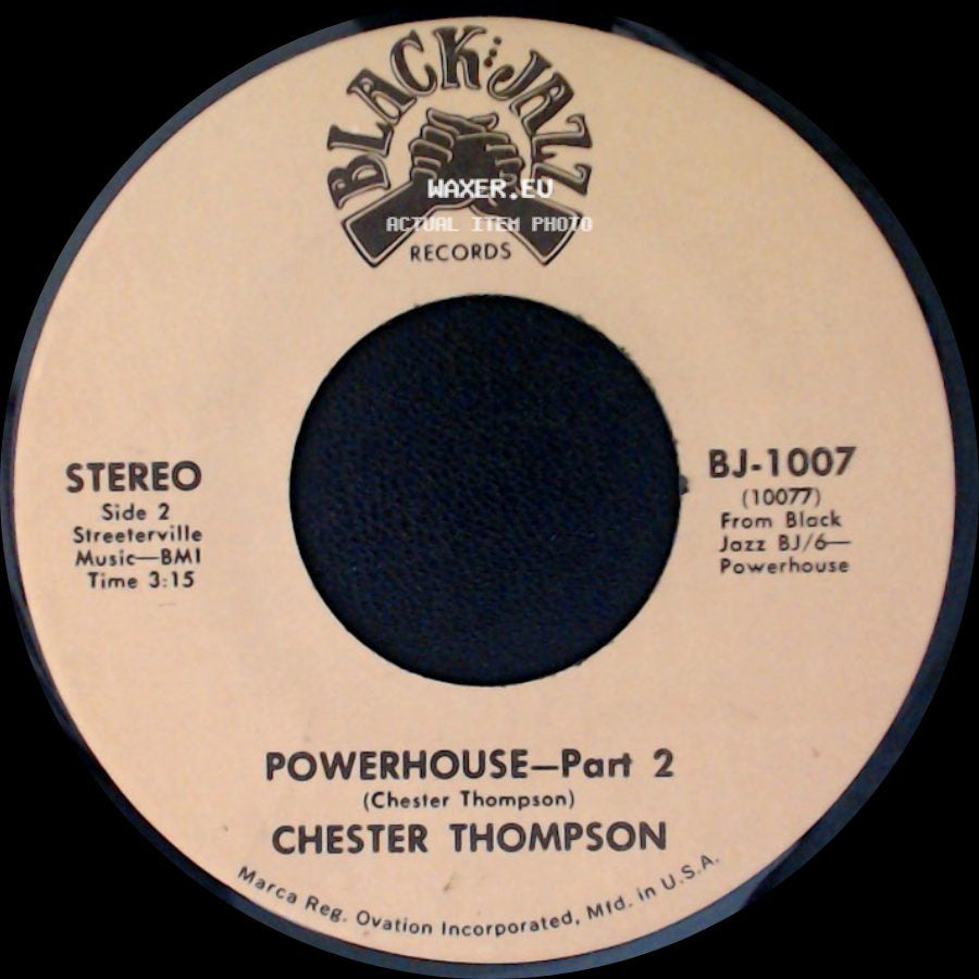 Chester Thompson - Powerhouse - Part 1 / Powerhouse - Part 2 side B