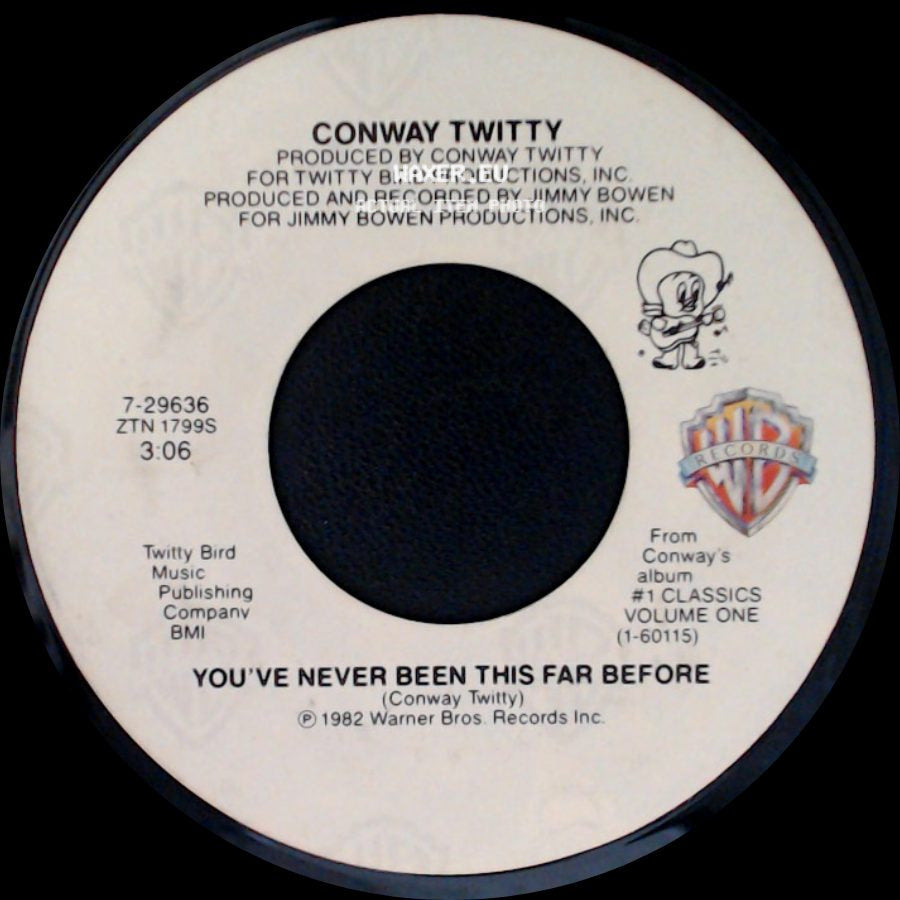 Conway Twitty - Lost In The Feeling / You've Never Been This Far Before side B