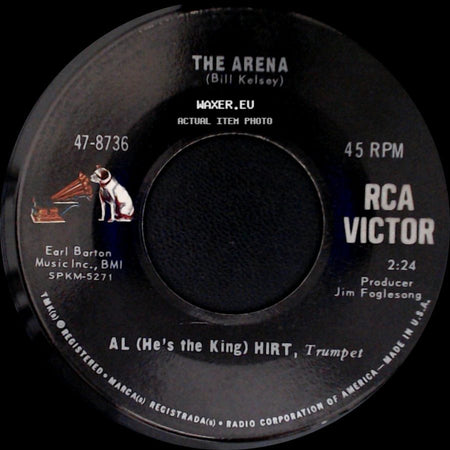 Al (He's The King) Hirt - Yesterday / The Arena side B