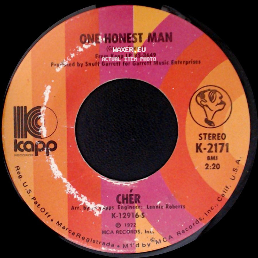 Chér - One Honest Man / Living In A House Divided side A