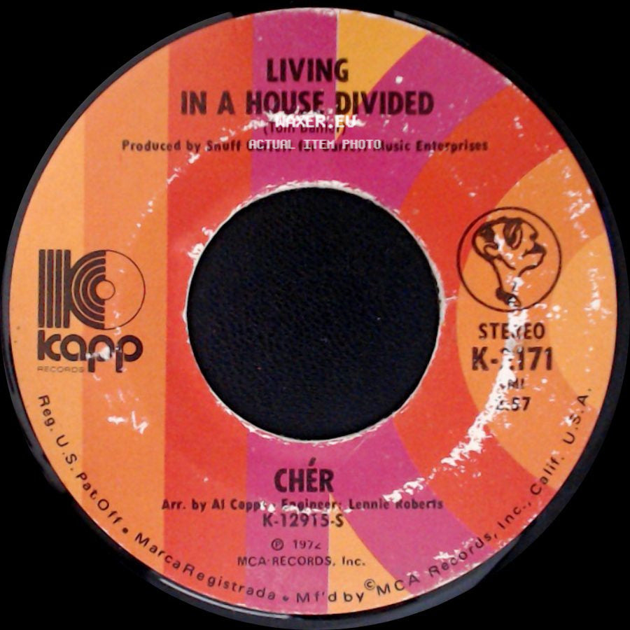 Chér - One Honest Man / Living In A House Divided side B