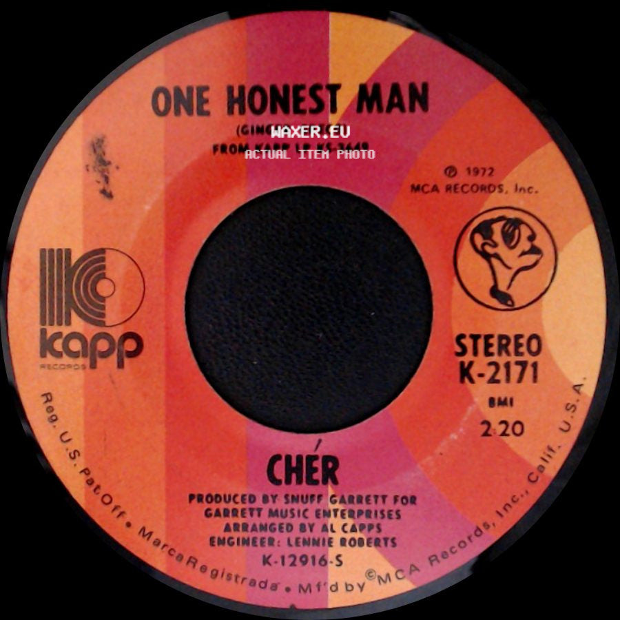 Chér - One Honest Man / Living In A House Divided side A
