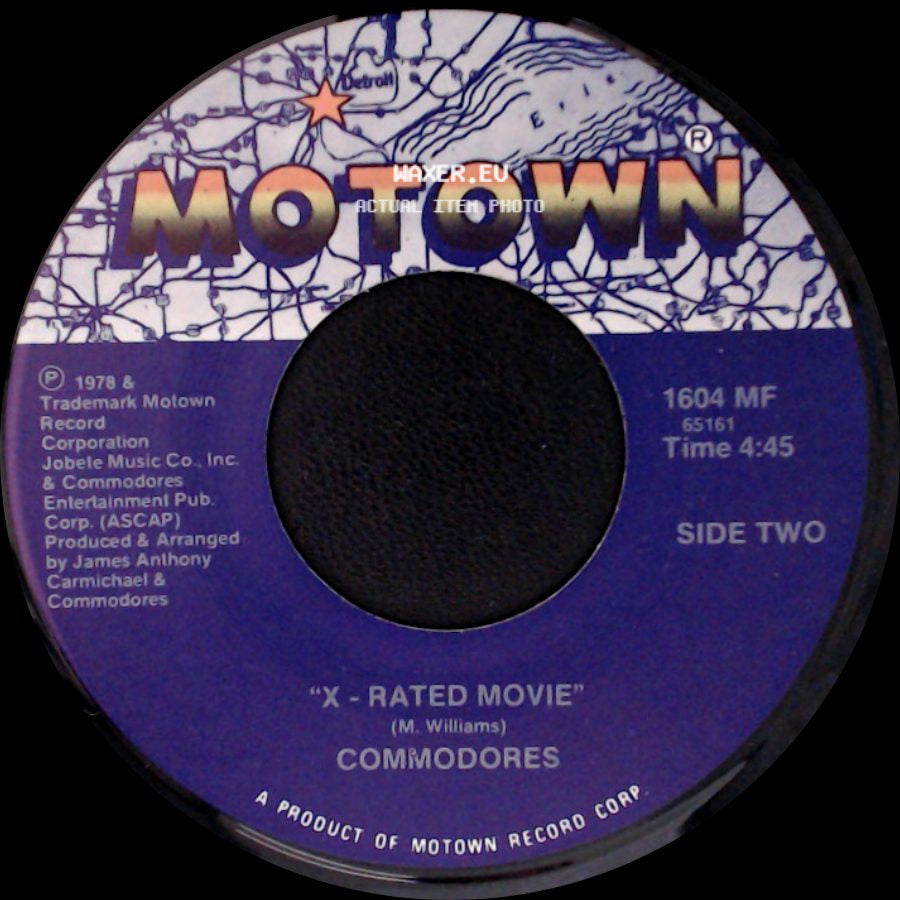 Commodores - Why You Wanna Try Me / X - Rated Movie side B