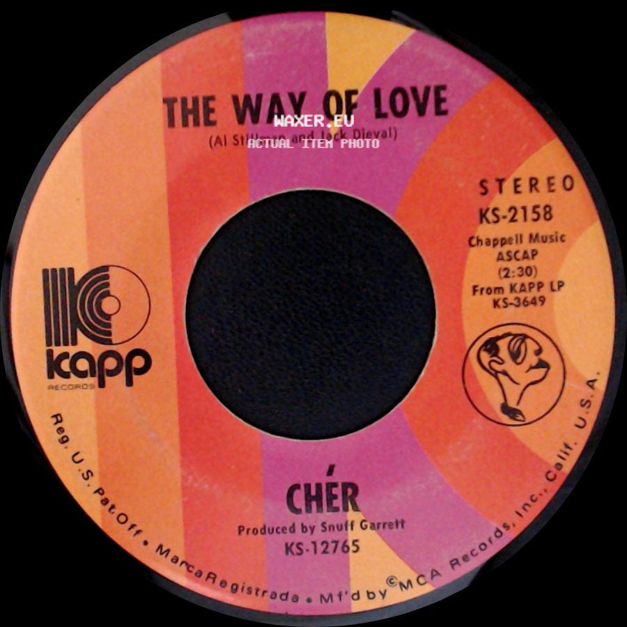 Chér - The Way Of Love / Don't Put It On Me side A