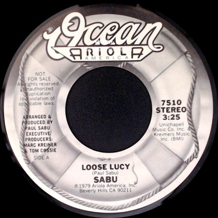 Sabu - Loose Lucy / Loose Lucy side A