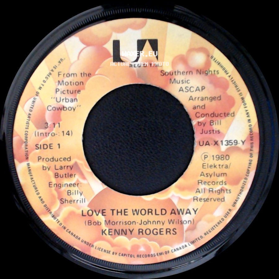 Kenny Rogers - Love The World Away / Sayin' Goodbye/Requiem: Goin' Home To The Rock side A
