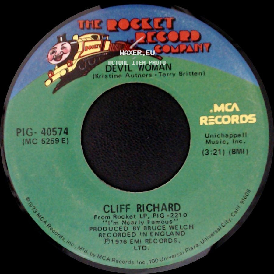 Cliff Richard - Devil Woman / Love On (Shine On) side A