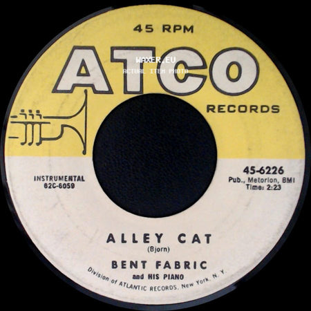 Bent Fabric And His Piano - Markin' Time / Alley Cat side B