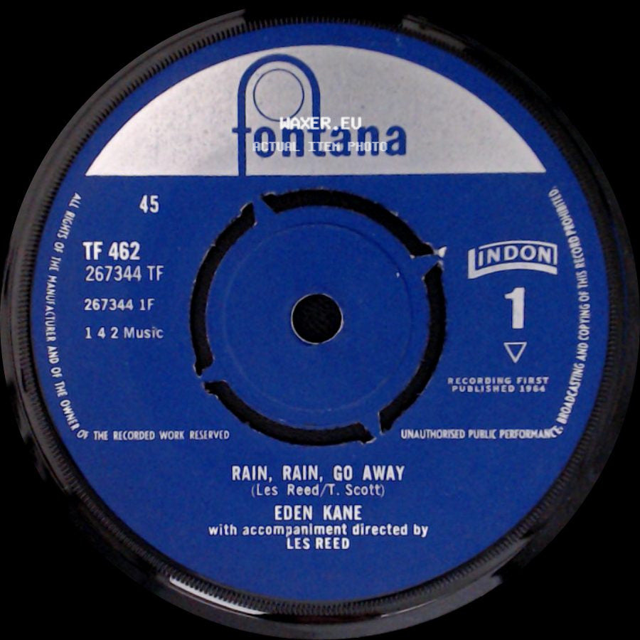 Eden Kane - Rain, Rain, Go Away / Guess Who It Is ? side A