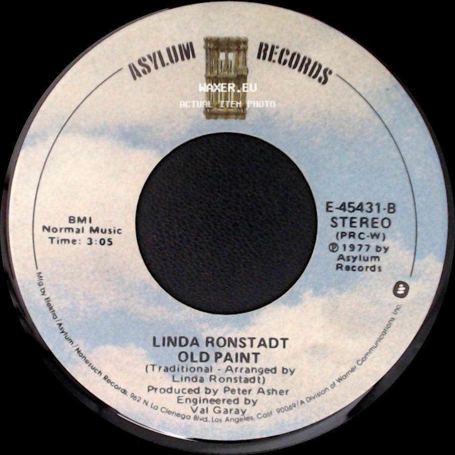 Linda Ronstadt - Blue Bayou / Old Paint side B