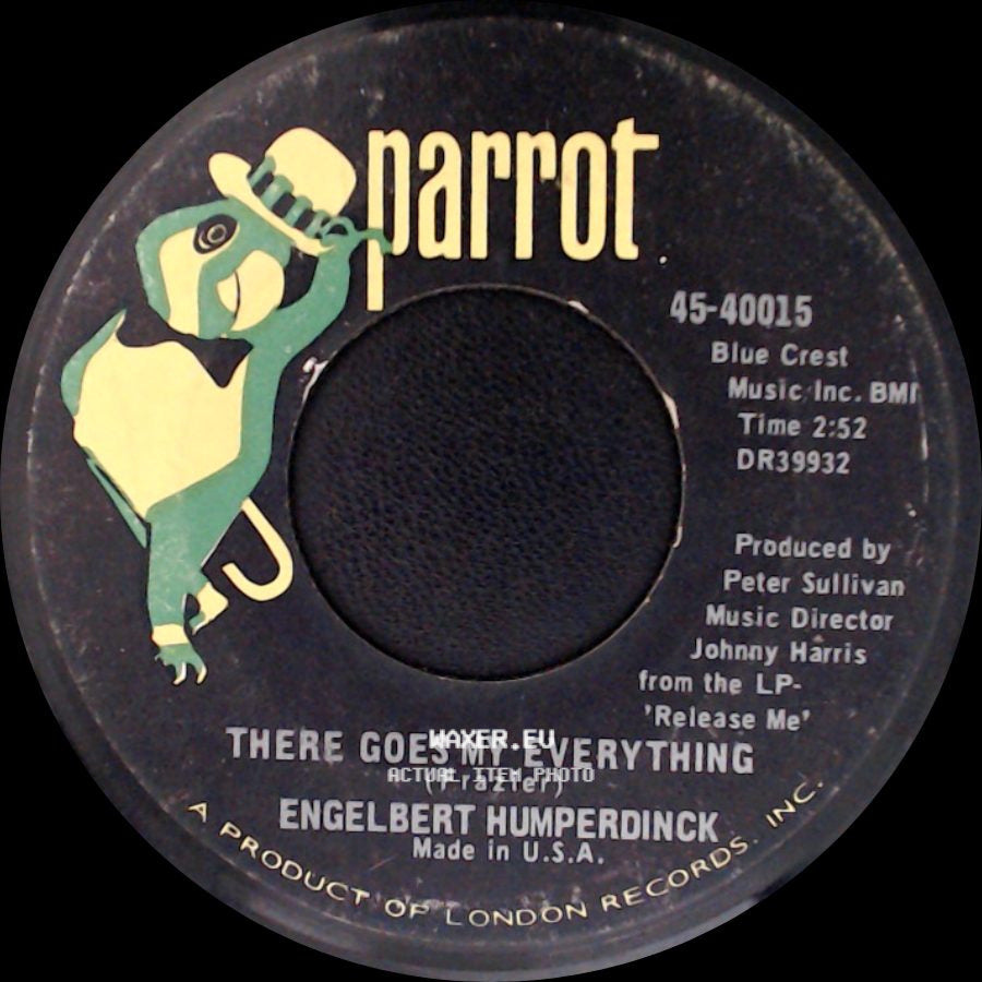 Engelbert Humperdinck - There Goes My Everything / You Love side A