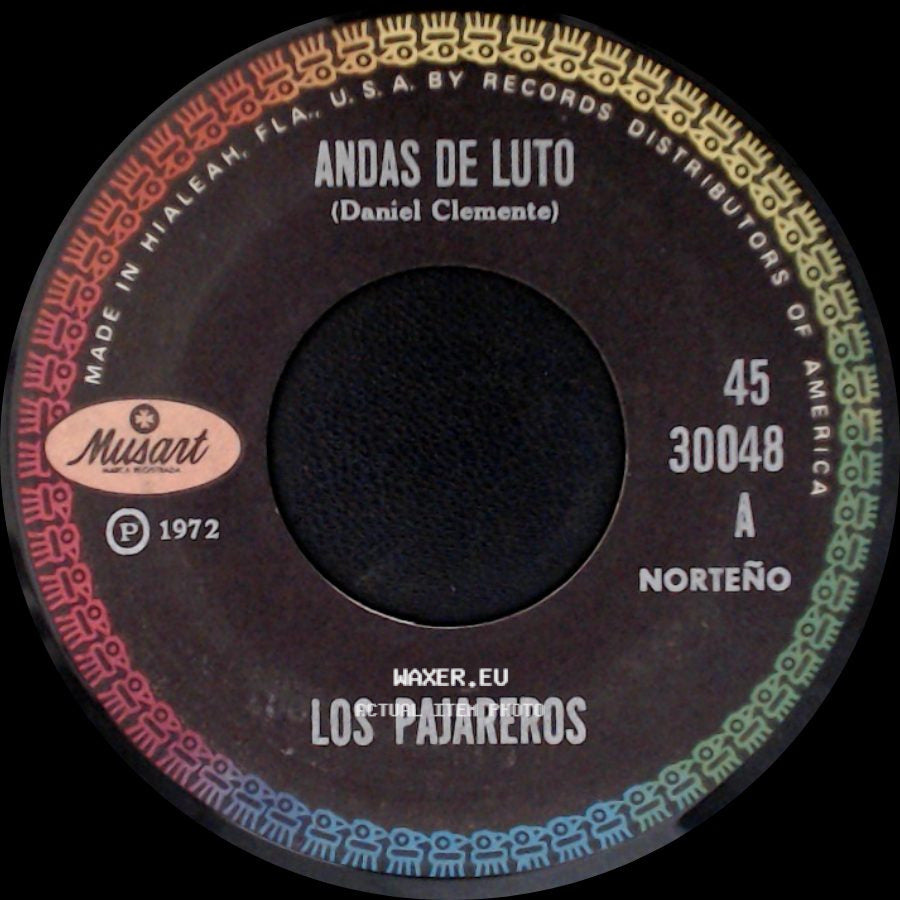 Los Pajareros - Andas De Luto / El Vino Y El Oro side A