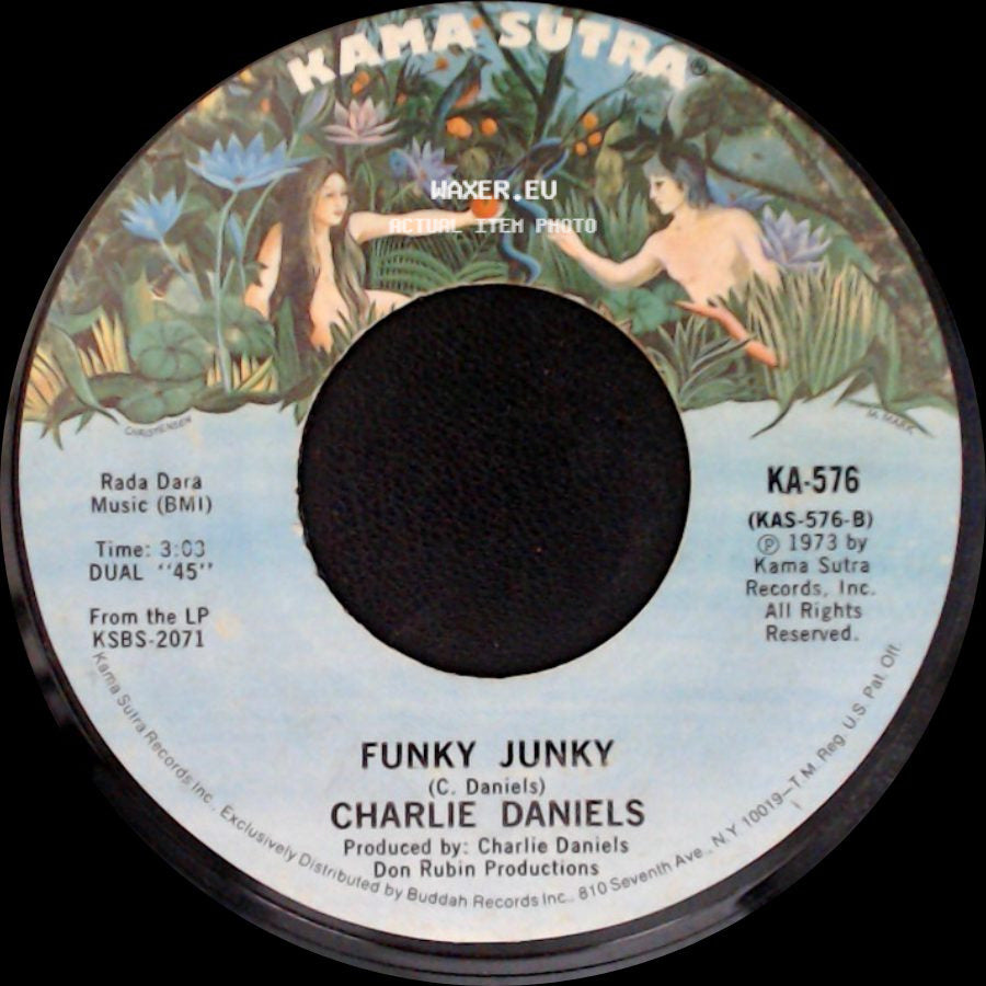 Charlie Daniels - Funky Junky / Uneasy Rider side A