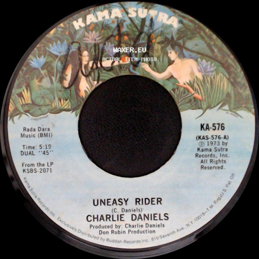 Charlie Daniels - Funky Junky / Uneasy Rider side B