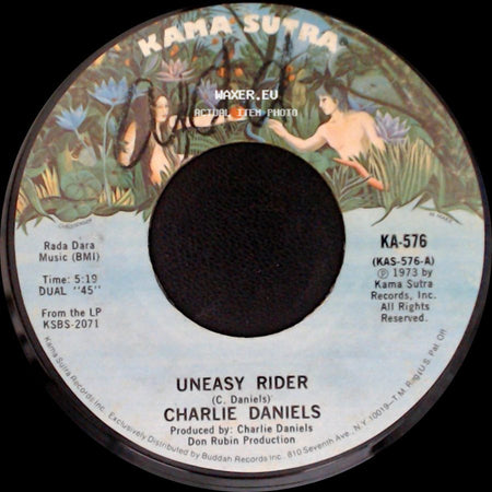 Charlie Daniels - Funky Junky / Uneasy Rider side B
