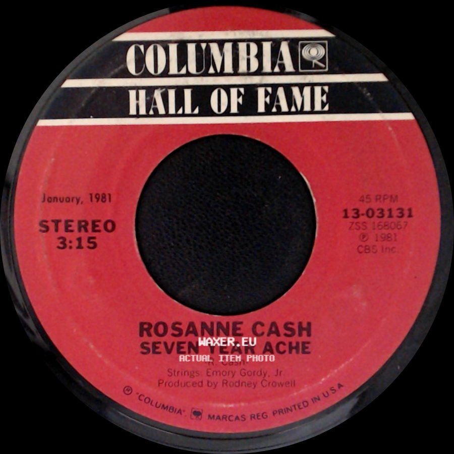 Rosanne Cash - Seven Year Ache / My Baby Thinks He's A Train side A