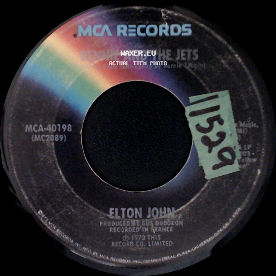 Elton John - Bennie And The Jets / Harmony side A