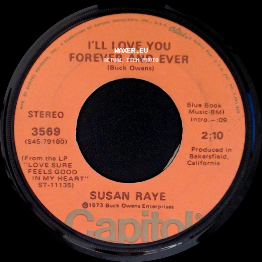 Susan Raye - I'll Love You Forever And Ever / Cheating Game side A
