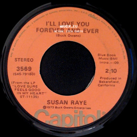 Susan Raye - I'll Love You Forever And Ever / Cheating Game side A